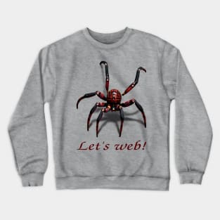 Spider Invitation Crewneck Sweatshirt